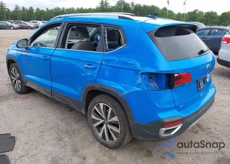 2022 Volkswagen Taos 1.5T Se from USA, damaged, VIN 3VVPX7B28NM055495